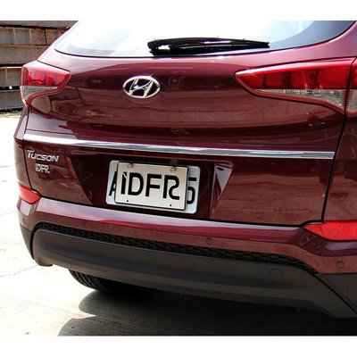 【JR佳睿精品】16-19 Hyundai 現代 Tucson 土桑 電鍍後箱飾條 尾門飾條 裝飾 配件 台製