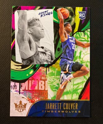 2019-20 Panini Court Kings #127 - Rookies II - Jarrett Culver