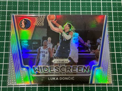 2020-21 Panini Prizm widescreen silver Luka Doncic 銀亮特卡1枚！not auto jersey