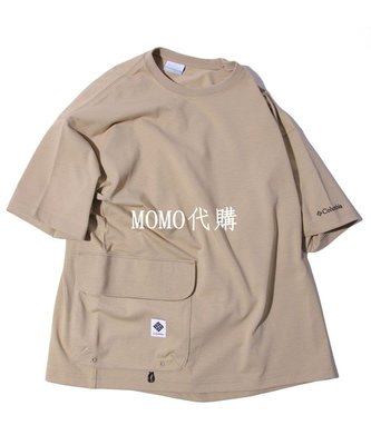 MOMO精品代購 潮牌FREAKS STORE x Columbia 側邊 口袋 短TEE 4色 PM0320 現貨
