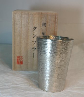OSAKA SUZUKI~日本製造~TP1~大阪錫器~25-4-1~錫杯~190ml~錫製品~超取免運~