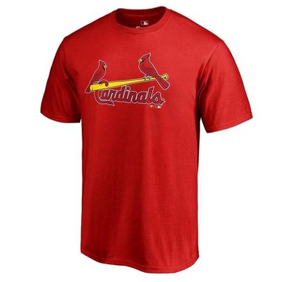 MLB 球衣棒球聯盟 Cardinals 圣路易斯紅雀隊 短袖圓領T恤 ainimkin