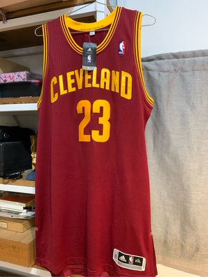 Lebron James Cleveland Cavaliers Adidas Authentic Pro Cut Rev 30 騎士球衣帶吊牌