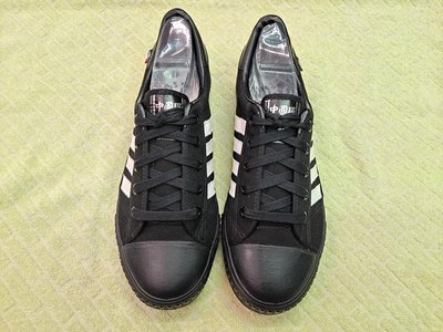 【阿宏的雲端鞋店】CH89系列 中國強休閒帆布鞋(黑白色) 台灣製造 工作帆布鞋
