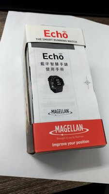 Magellan Echo 藍牙智能運動健身手錶 白橘色 支援iOS Android