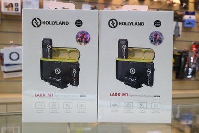 【日產旗艦】公司貨 送原廠保護套 HOLLYLAND LARK M1 Duo 一對二 無線麥克風 含充電盒 智能降躁