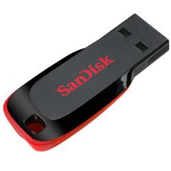 SanDisk台灣數位服務中心 SanDisk Cruzer Blade USB CZ50-16GB 隨身碟