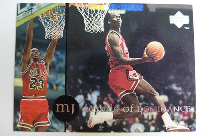 ~Michael Jordan~decade of DOMINANCE 籃球之神.空中飛人/喬丹 NBA經典球員卡 ~2