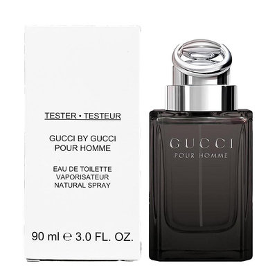 ☆MOMO小屋☆ Gucci Pour Homme 男性淡香水 90ml TESTER-環保盒有蓋