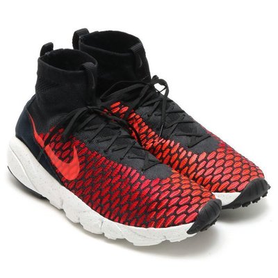 =CodE= NIKE AIR FOOTSCAPE MAGISTA FLYKNIT 編織(黑紅)816560-002預購