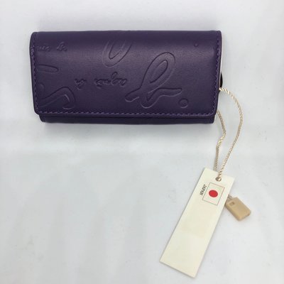 agnes b. 紫色鑰匙包