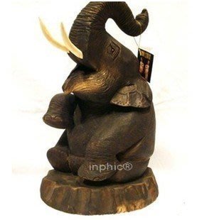 INPHIC-木雕 泰國 大象擺飾 裝飾品 擺設 家居工藝品