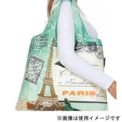 澳洲ENVIROSAX時尚春捲包/環保袋/隨身收納袋/購物袋/摺疊包【PARIS】--秘密花園