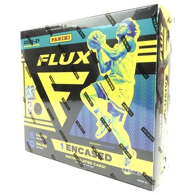 現貨熱銷-NBA球星卡帕尼尼 2020-21 Panini NBA FLUX Hobby籃球球星卡盒卡單盒 盲盒