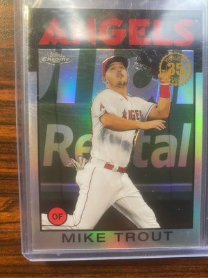 Mike trout 銀亮-1