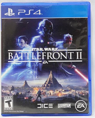 PS4 星際大戰 戰場前線 II 英文字幕 英語語音 Star Wars Battlefront II 英文版