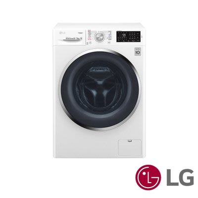 【免卡分期】LG樂金 9KG 變頻滾筒洗脫烘洗衣機 WD-S90TCW 典雅白非日立 國際
