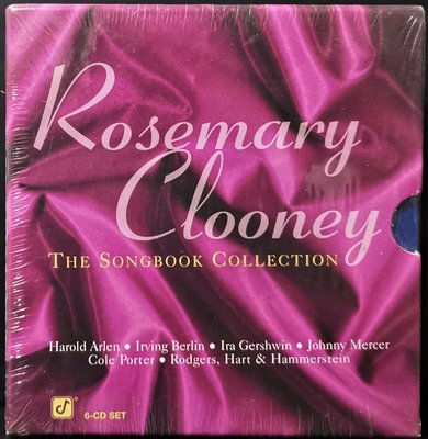 Rosemary Clooney蘿絲瑪麗克隆尼THE SONGBOOK COLLECTION 6CD套裝【美版全新未拆】