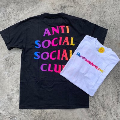☆LimeLight☆ ANTI SOICAL SOICAL CLUB  More Hate More Love Tee
