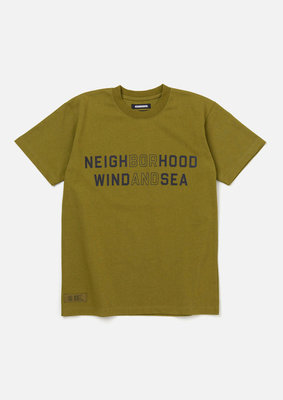 NEIGHBORHOOD WIND AND SEA NHWDS-3 / C-TEE . SS 短袖上衣。太陽選物社