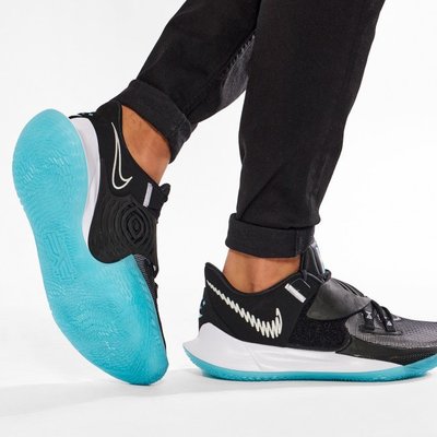 Nike Kyrie Low 3 黑白藍 耐磨 透氣 時尚 防滑 低幫休閒運動慢跑鞋CJ1286-001 男女鞋