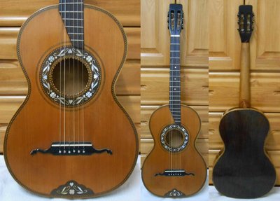 NO25.稀有1920巴西玫瑰木單板古董吉他‧珍藏古董琴