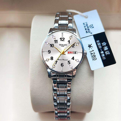 《下單》瑞士全自動機械錶女士手錶女款正品防水時尚夜光女表 女錶 手錶 手錶女生 指針手錶 機械錶