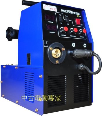 (中古電動專家) CO2 氣體保護焊機/CO2 一體式變頻焊機/CO2電焊機(紫色機)
