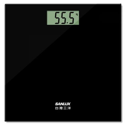 (TOP 3C家電)【SANLUX台灣三洋公司貨】數位電子式體重計(SYES-301)-黑色(有實體店面)