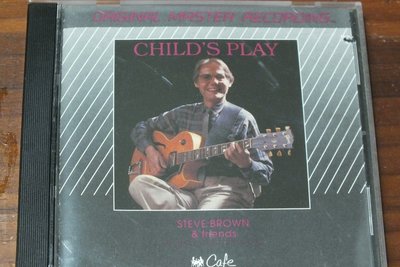MFSL-Steve Brown: Child's Play-JVC壓片,無IFPI,封面與封底右上有打孔痕