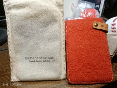 (記得小舖)Dream Makers Ｘ手作ｘ生活 質感手機套 一個 新古品未使用 台灣現貨