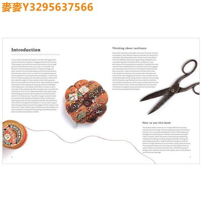彈性針法：紡織藝術中的福祉與連接 Resilient Stitch 手工手作縫紉鉤織 英文原版進口