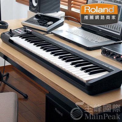 【公司貨】ROLAND A-49 A49 49鍵 MIDI控制鍵盤 鍵盤控制器 主控鍵盤 鍵盤 控制器 黑色