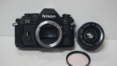 Nikon FG相機+SIGMA 28mm 1:2.8鏡頭(霧)⭐良品⭐一元起標