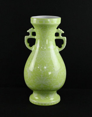 《玖隆蕭松和 挖寶網Q》B倉 陶瓷 底款中華陶瓷 花卉 花瓶 花器 擺件 擺飾 重約 3.8kg (07710)