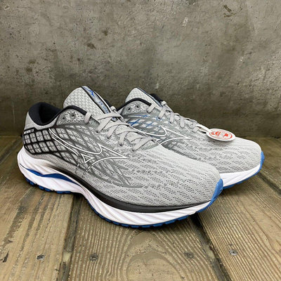 『 SLW 』J1GC244505 男 MIZUNO WAVE INSPIRE 20 美津濃 寬楦 網布 慢跑鞋 42