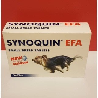 ~SYNOQUIN EFA 舒骼健(小型犬用 )30顆錠劑/盒~現貨