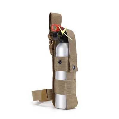 戰術腿部噴霧收納包手持滅火器裝載套多功能腿包運動水瓶水壺腿包
