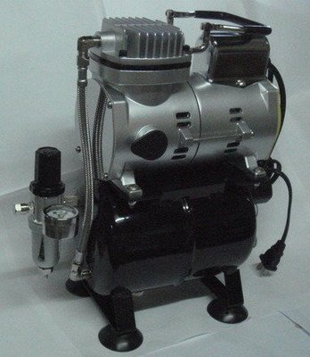 【喵喵模型坊】SPARMAX 工具 空壓機 +調壓閥組(含濾杯) (TC-610)