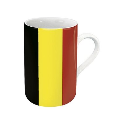 【TDTC 咖啡館】德國KONITZ馬克杯 - 奧林匹克運動會 / 奧運 - 各國國旗系列 _ 比利時