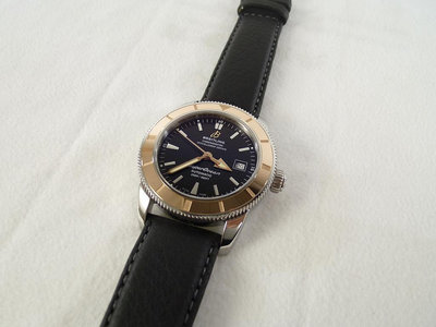 [卡貝拉精品交流] BREITLING 百年靈 SUPEROCEAN 超級海洋 潛水錶 18k玫瑰金框 機械錶 男錶 專櫃正品