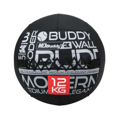 MDBuddy 新皮革重力球(12KG)(重量訓練 藥球 深蹲 投擲訓練 健身「MD1293-12」≡排汗專家≡