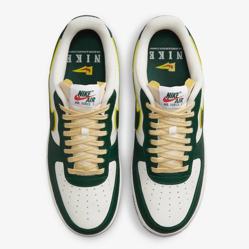 OAK Nike Air Force 1 Low '07 Sail/Noble Green FD0341-133 白綠黃