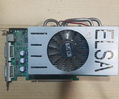 艾爾莎 ELSA GLADIAC 960GT 512B3 2DT 顯示卡【DDR3、256bit、測試良品】可跑3D遊戲