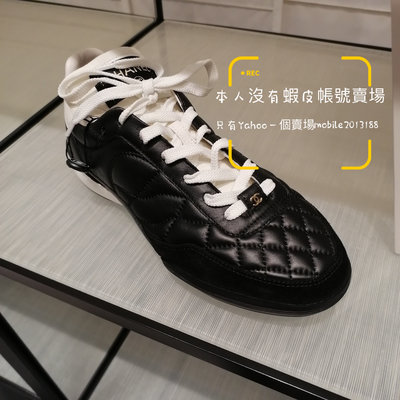 黑色有名額可接 Sample sell 全新正品 CHANEL 運動鞋 德訓鞋 G40178 Y56625 94305