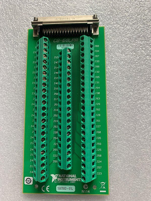 美國原裝品NI CB-68LPR 接線板 PCI 6221 6229 6251