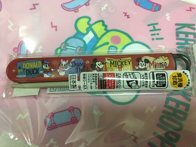 日本 迪士尼 Disney 米奇/米妮 筷子/餐具組/餐具盒/環保筷 日本製