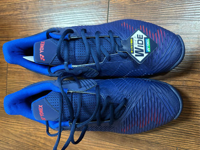 YONEX網球鞋 POWER CUSHION SONICAGE 2 藍色尺寸29公分，朋友寄賣，只有一雙要買要快。