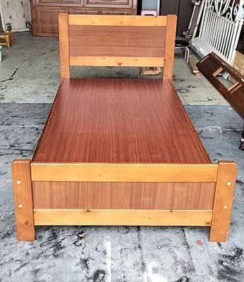 鑫高雄駿喨二手貨家具(全台買賣)----3尺  單人床  實木床架  床架  組合床  床組 床頭 床板