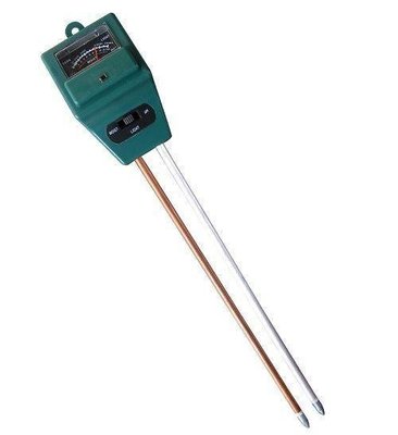 【鑫巢】(三合一園藝檢測儀) 可測土壤濕度計/酸鹼度計/光照度 土壤測試儀